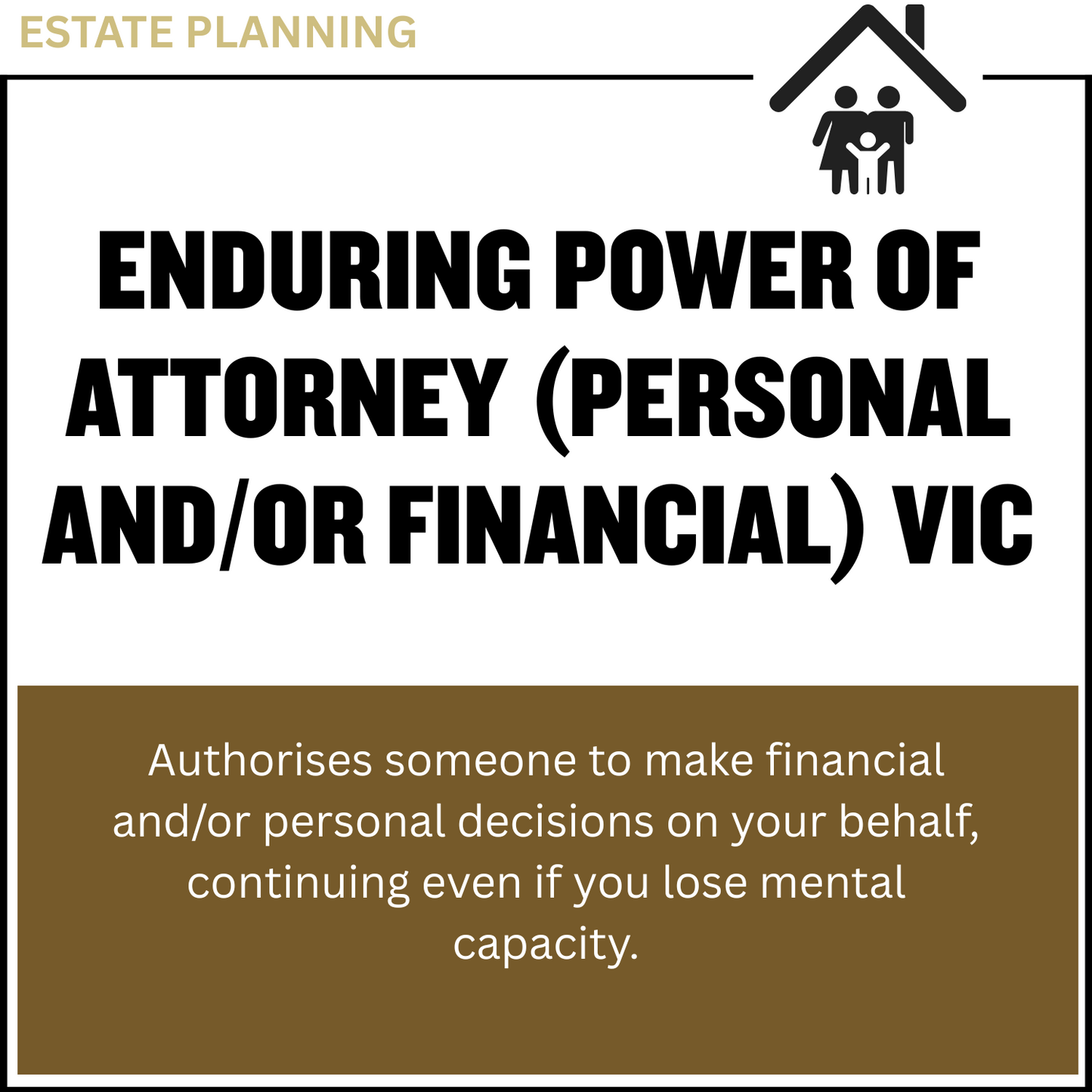 Enduring Power of Attorney (Personal and/or Financial) VIC