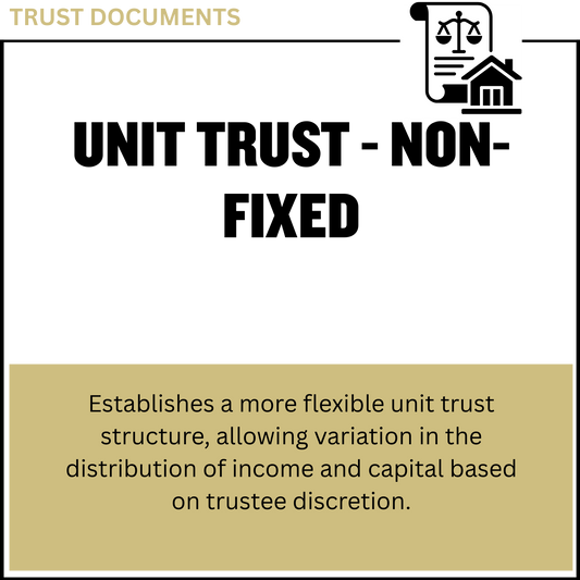 Unit Trust - Non-Fixed