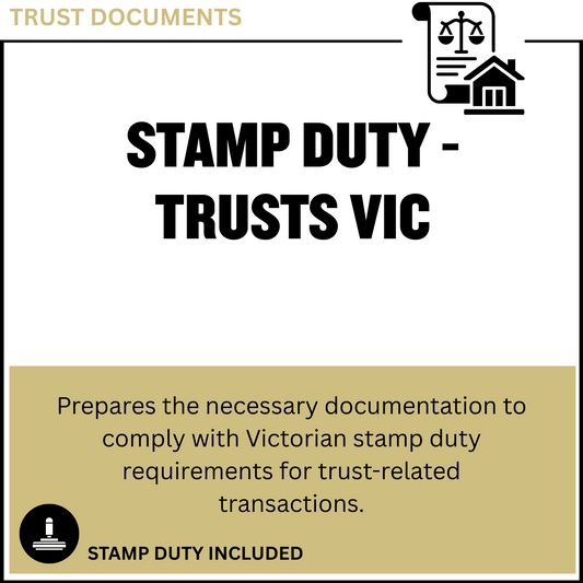 Stamp Duty - Trusts VIC